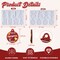 LET’S Resin Upgraded Christmas Resin Molds Silicone, 16 Cavities Large Resin Christmas Ornament Molds Each 3inch, Glossy Silicone Molds for Resin Art Craft,Keychains,Christmas Tree Decorations
